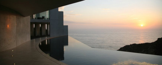 Razor Residence.  View of ocean over pool.